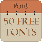 50 Fonts for Samsung Galaxy 9