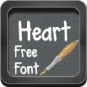 Heart Fonts for Galaxy