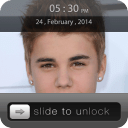 Justin Bieber iOS Lock Screen