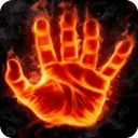 Hand of Fire Live Wallpaper