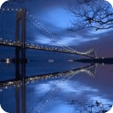 Bridge at Night Live Wallpaper