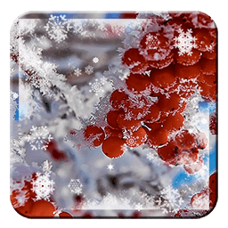 Happy Christmas Snowflake HD