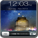 Fireflies Screen Lock