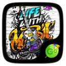 Graffiti GO Keyboard Theme