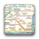 Paris subway map