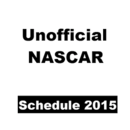 Unofficial Nascar Schedule