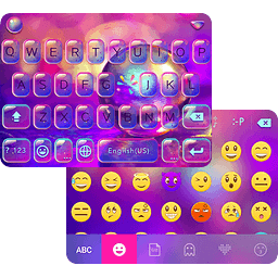 Color Drops Theme for Keyboard