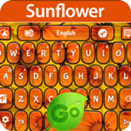 GO Keyboard Sunflower Theme