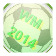 Fussball WM 2014 in Brasilien