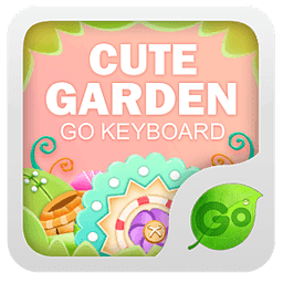 Cute Garden Go keyboard Theme