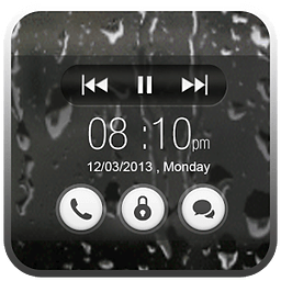 Rain Drops Go Locker Theme