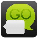 Dark Green GO SMS Theme