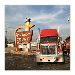 Motels With Truck Parking Map