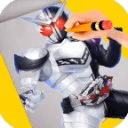 Kamen Rider Gaim Coloring