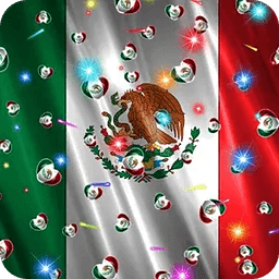 Mexico Flag Heart