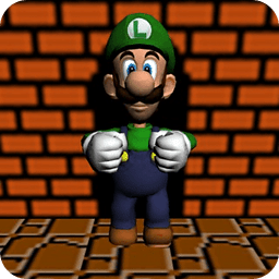 Luigi 3D Flag Capture Live Wallpaper