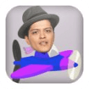 Bruno Mars Flappy Plane