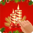 Christmas Candle Burning Free