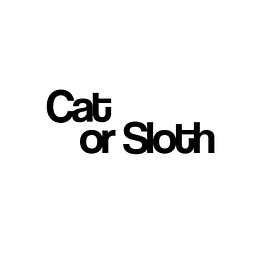 Cat or Sloth Coin Toss