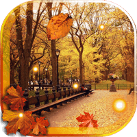 Autumn Streets live wallpaper