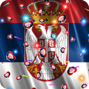 Heart Flag Serbian Free