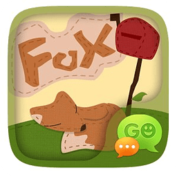 (FREE)GO SMS FOX THEME