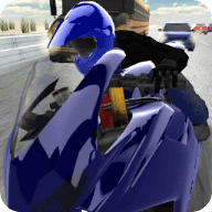Desert Traffic Racer Motorbike
