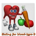 Eating for blood type B