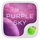 Purple Sky GO Keyboard Theme