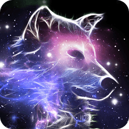 La Galaxie du Loup LWP Animé