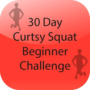 30 Day Curtsy Squat Beginner