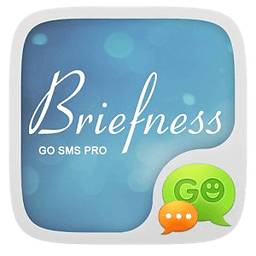 GO SMS Pro Briefness Theme EX