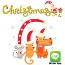 Christmas Line Sticker