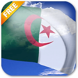3D Algeria Flag