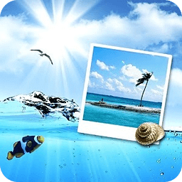 Free Blue Sea Theme