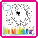 Coloring for Kids - Pony