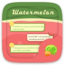 GO SMS PRO WATERMELON THEME