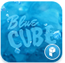 Blue Cube launcher theme