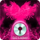 GO Locker Theme Pink Hearts