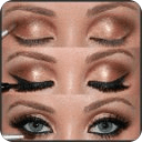 Eyes makeup step by step 1