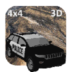 Police Hill Climb Racing 4x4