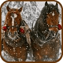 Snow Horse Live Wallpaper HD