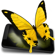Butterflies 3D live wallpaper