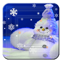 HD Christmas Snowman lwp