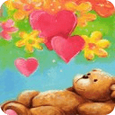Bear In Love Live Wallpaper