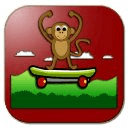 Monkey Skateboard Run