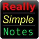 Really Simple Notes