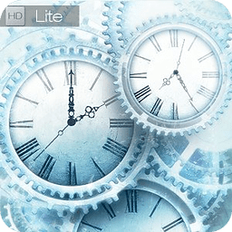 FREE Ice world time cloc...