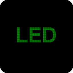 Real LED Clock Widget