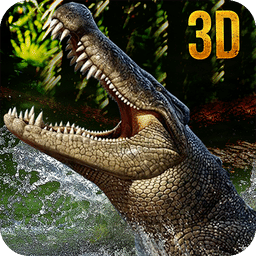 野生鳄鱼模拟器3D